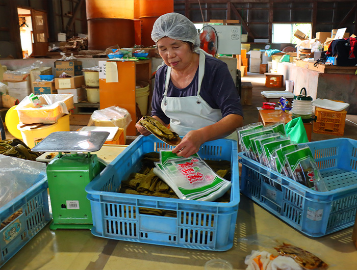 昔ながらの手作り製法