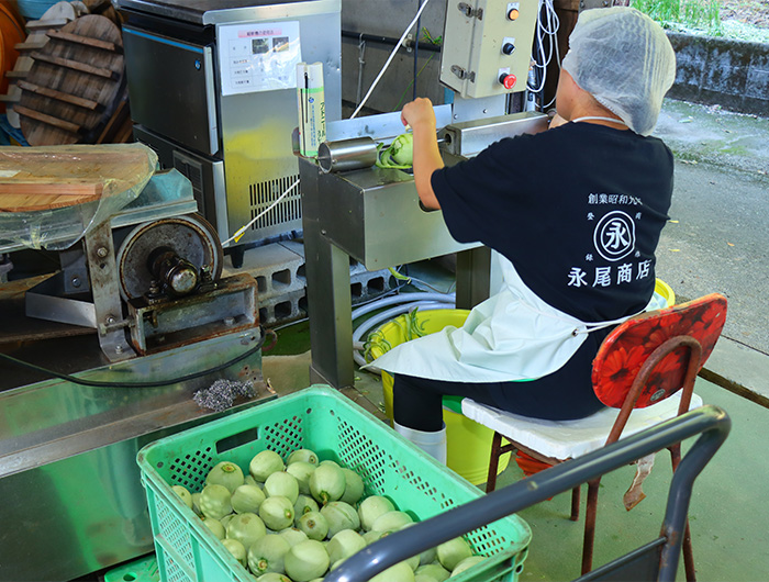 昔ながらの手作り製法